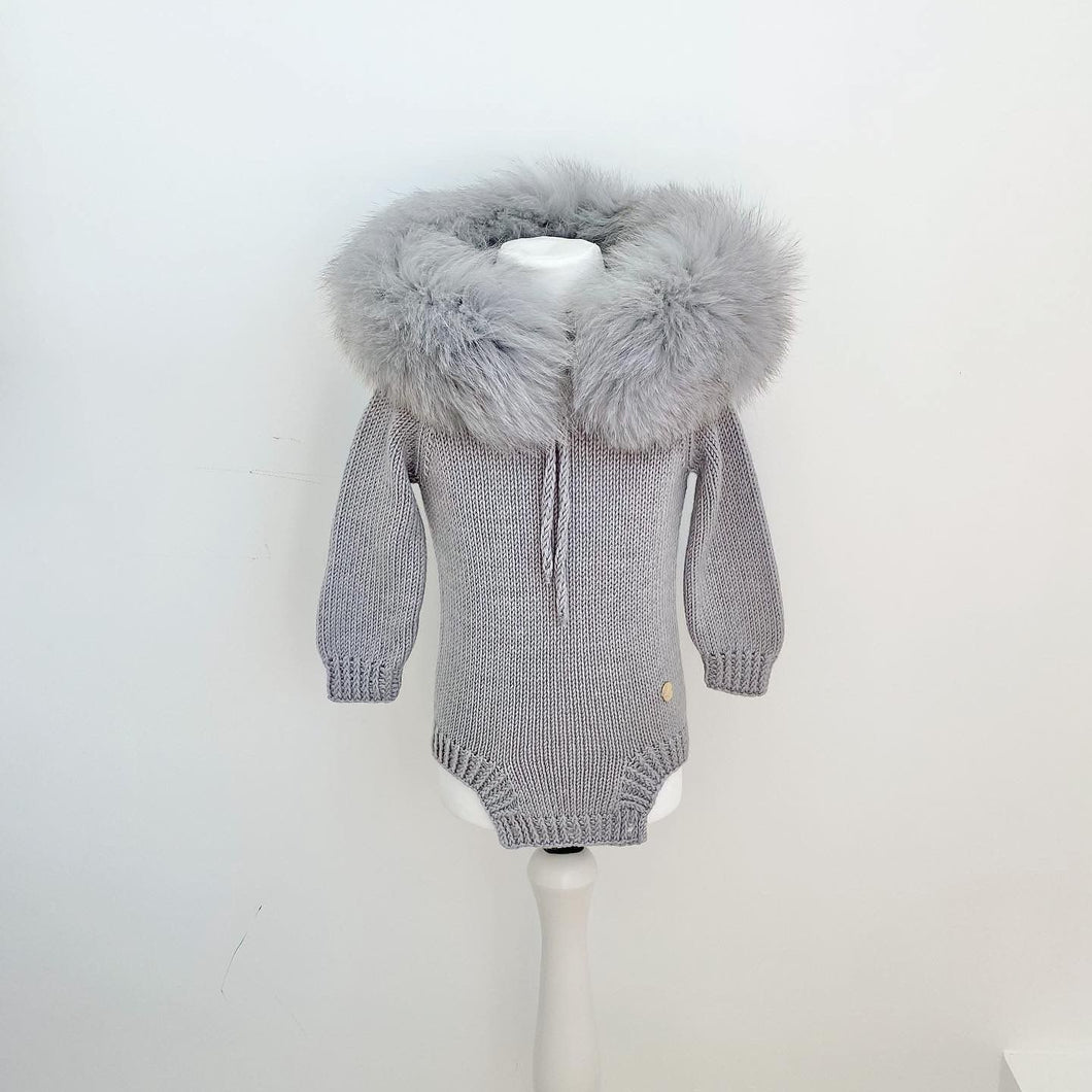 The Grey Reign Romper