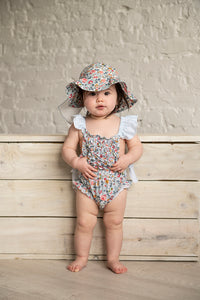 The Liberty Lily Swimsuit & Matching hat
