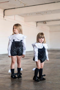 Pinch Quilted Bloomers Black