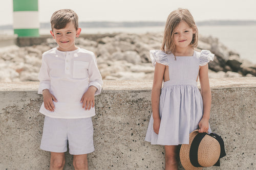 Linen white shirt