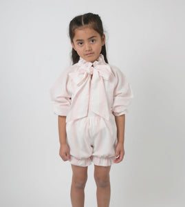 Pink Blouse and Bloomer Set