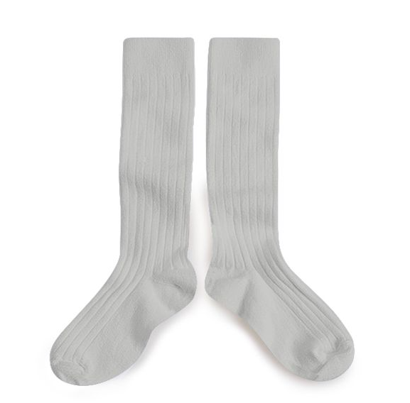 Boys Grey knee high socks