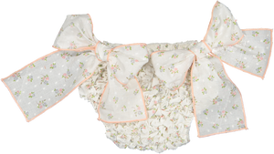 Aster floral ruched frilled bloomers
